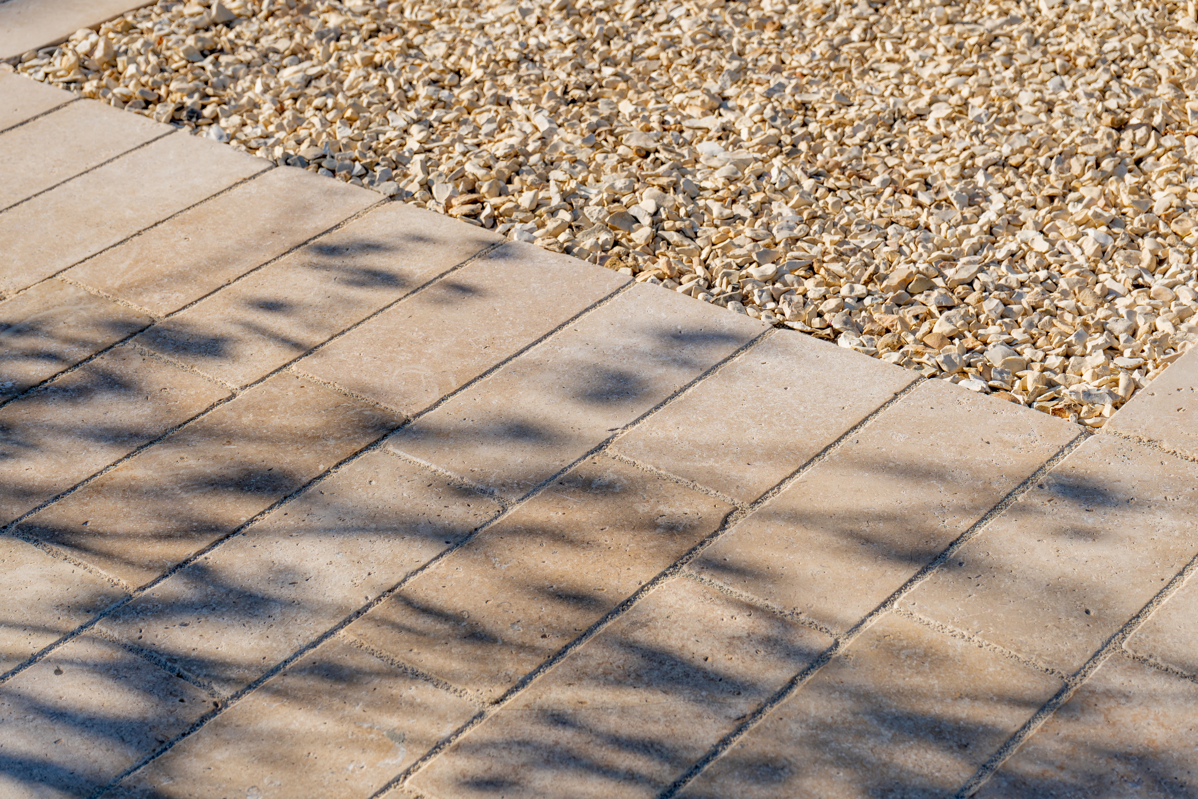Completed luxury garden terrace with outdoor living space